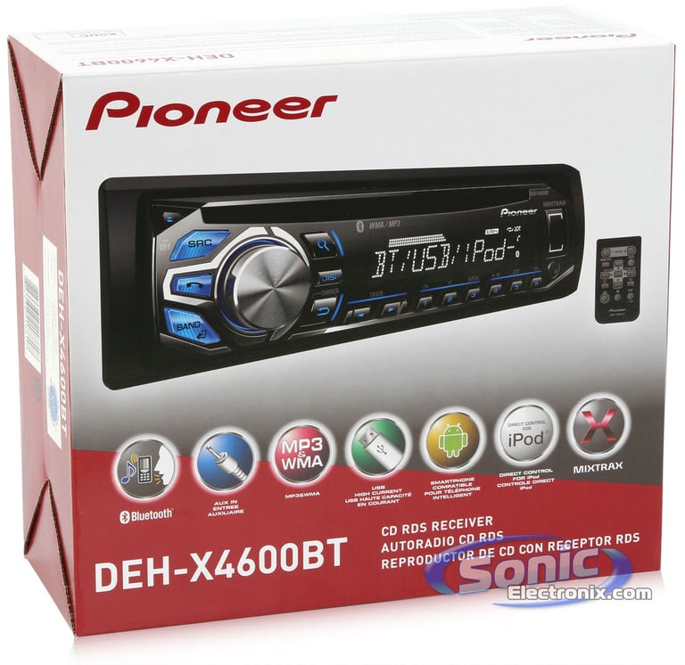 Pioneer DEH-X4600BT Image 9