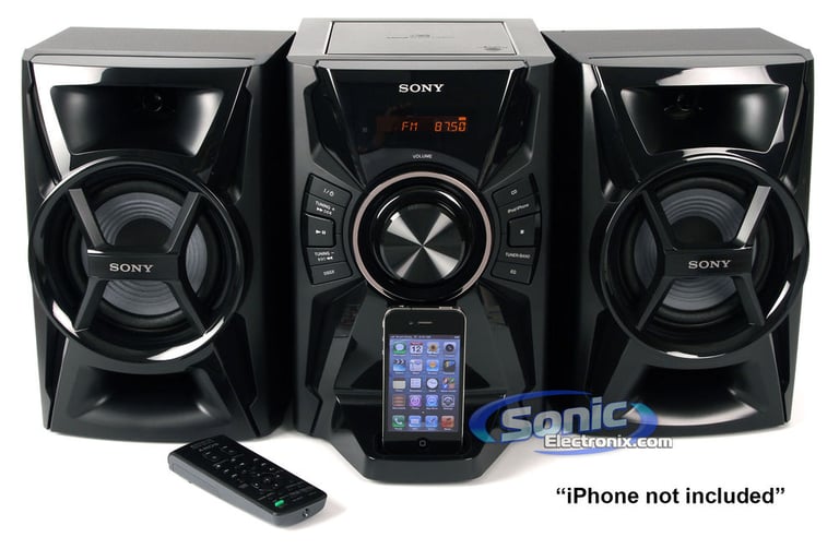 Sony MHC-EC609iP (MHCEC609iP) Mni Hi-Fi iPod/iPhone Shelf System (OPEN BOX) Image 1
