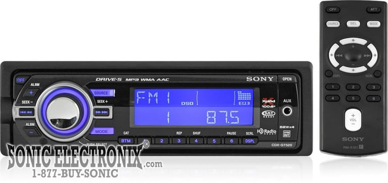 Sony CDX-GT520 Image 1