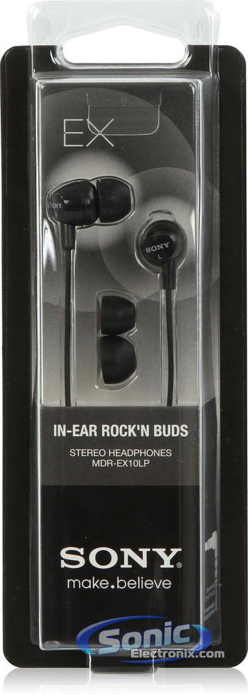 Sony MDR-EX10LP Black (4-Pack) Image 3
