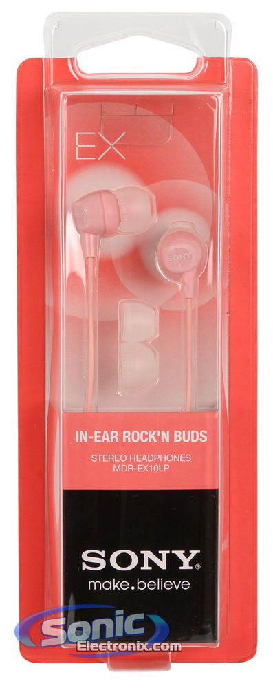 Sony MDR-EX10LP Light Pink (2-Pack) Image 5