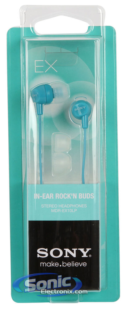 Sony MDR-EX10LP Turquoise (2-Pack) Image 5