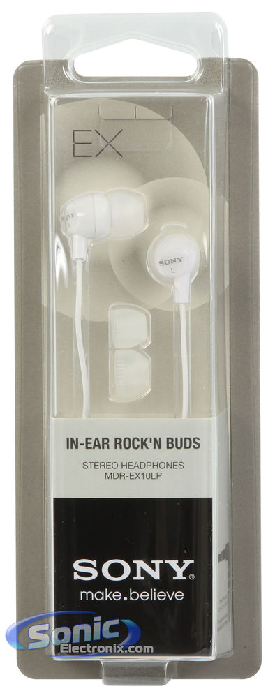 Sony MDR-EX10LP White (2-Pack) Image 3