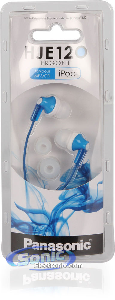 Panasonic RP-HJE120-A Blue (2 Pack) Image 4