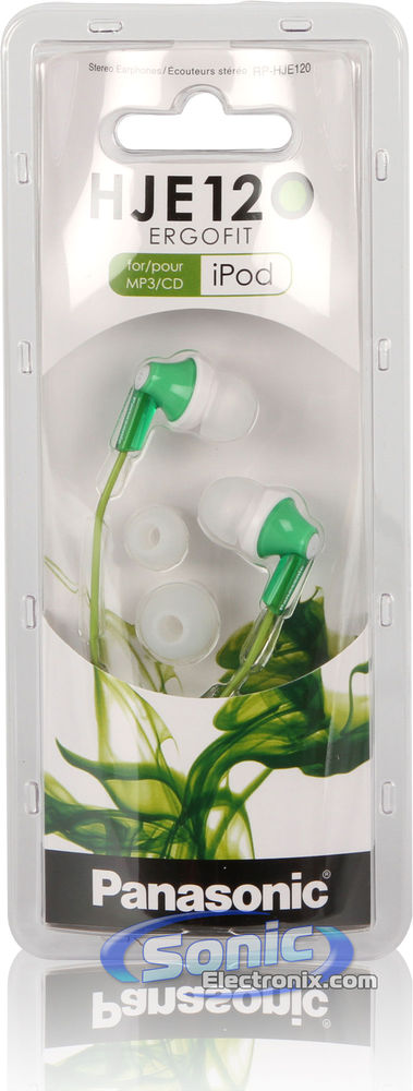 Panasonic RP-HJE120-G Green (2 PACK) Image 5