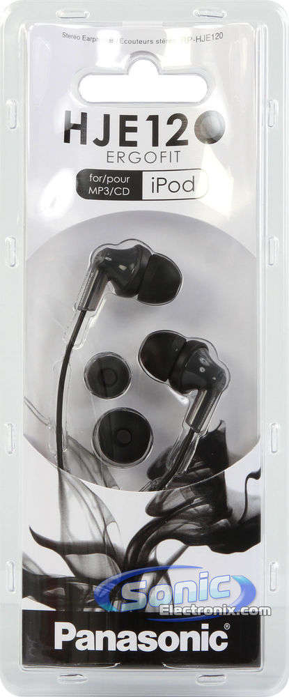 Panasonic RP-HJE120-K (Black) 6 Pack Image 3