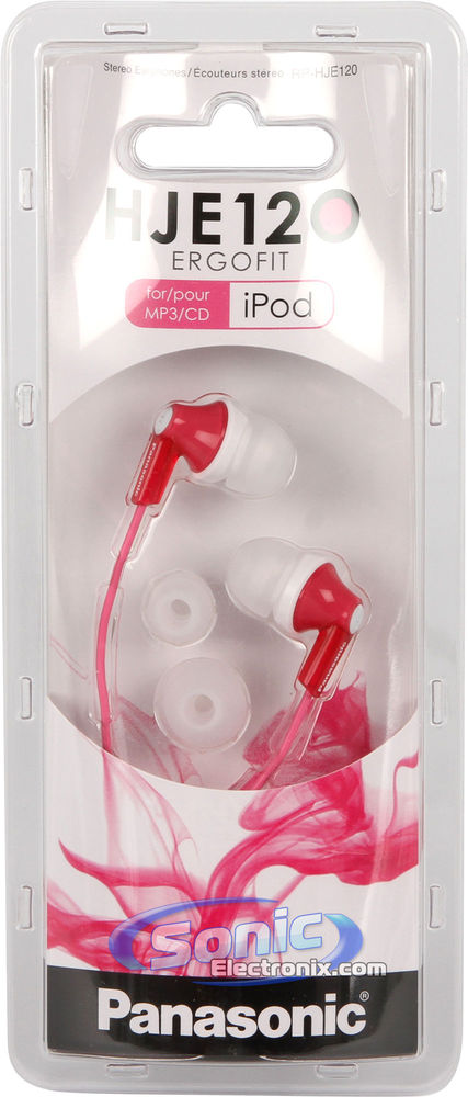 Panasonic RP-HJE120-P Pink (2 PACK) Image 3