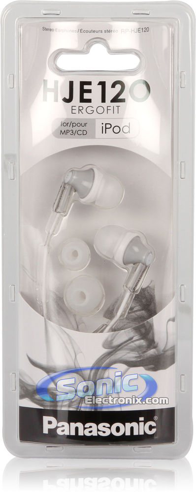 Panasonic RP-HJE120-S Silver (2 PACK) Image 7