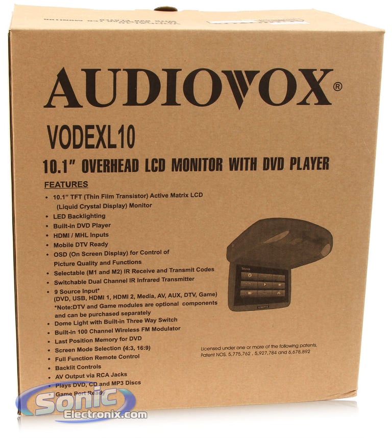 Audiovox VODEXL10 Image 20