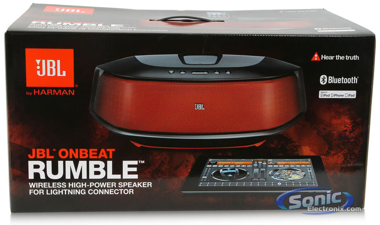 JBL OnBeat Rumble (Black) Image 9