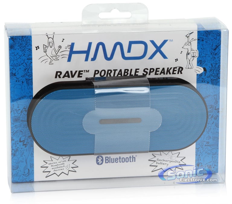 HMDX Audio RAVE HX-P205 (Blue) Image 6