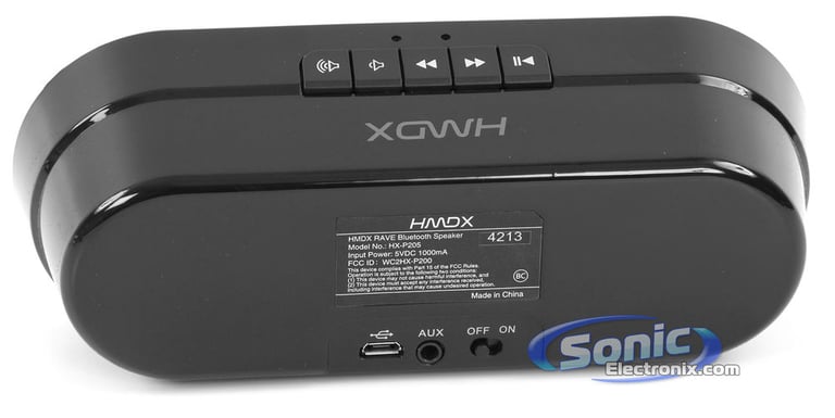 HMDX Audio RAVE HX-P205 (Grey) Image 3