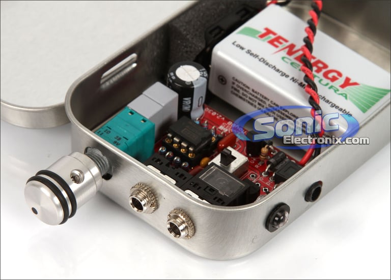 JDS Labs cMoy Rechargable Portable Headphone Amplifer Tin (cMoyBB v2.03) Open Box Image 12