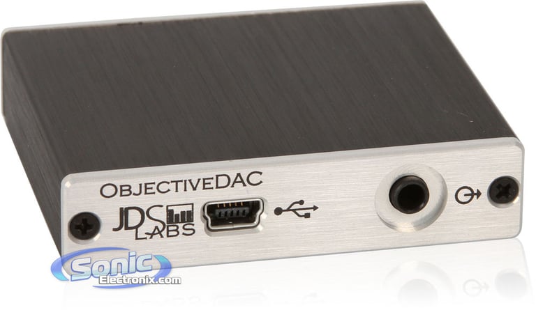 JDS Labs Standalone ODAC Objective DAC Digital to Analog Converter (Silver) Open Box Image 3