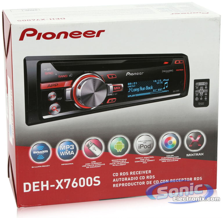 Pioneer DEH-X7600S Image 9