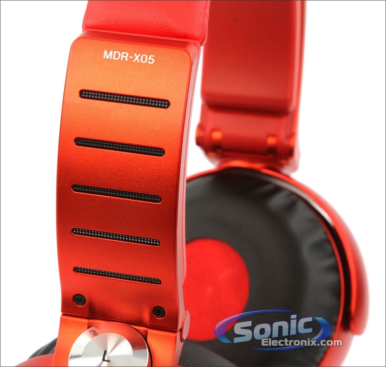 Sony MDR-X05 - Black/Red Image 9