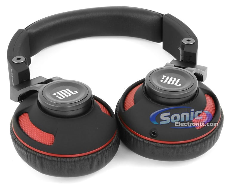 JBL Synchros S300A - Black/Red Image 5
