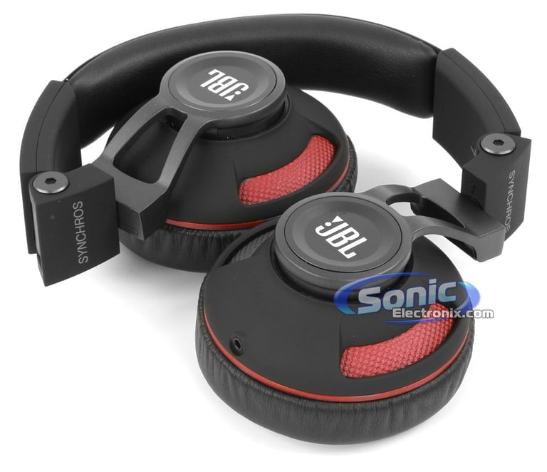 JBL Synchros S300A - Black/Red Image 9