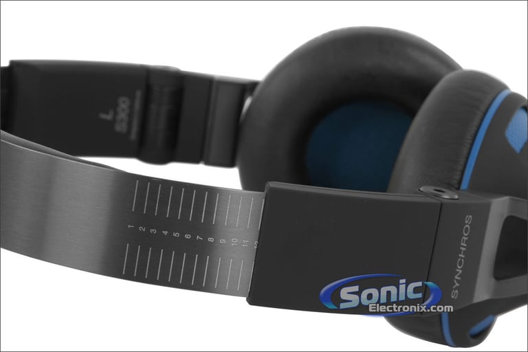 JBL Synchros S300A - Black/Blue Image 11