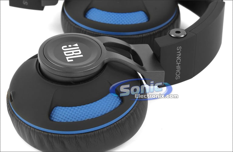 JBL Synchros S300A - Black/Blue Image 12