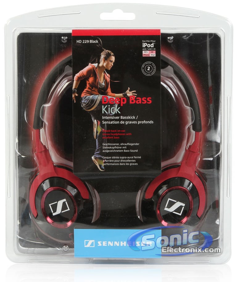 Sennheiser HD 229 - Black/Red Image 9
