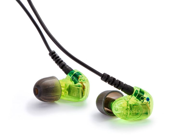 Westone UM1 Green Earphones Universal Monitors In-Ear Headphones Image 1