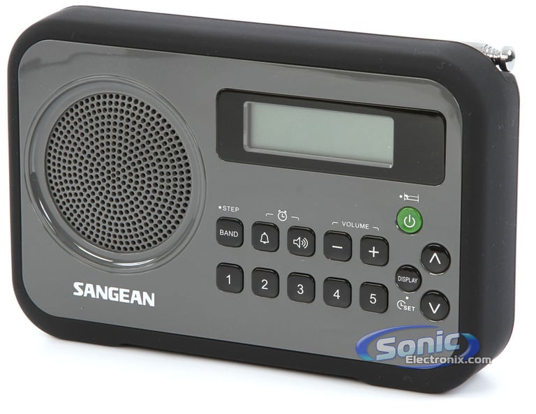 Sangean PR-D18BK (Black/Grey) Image 2
