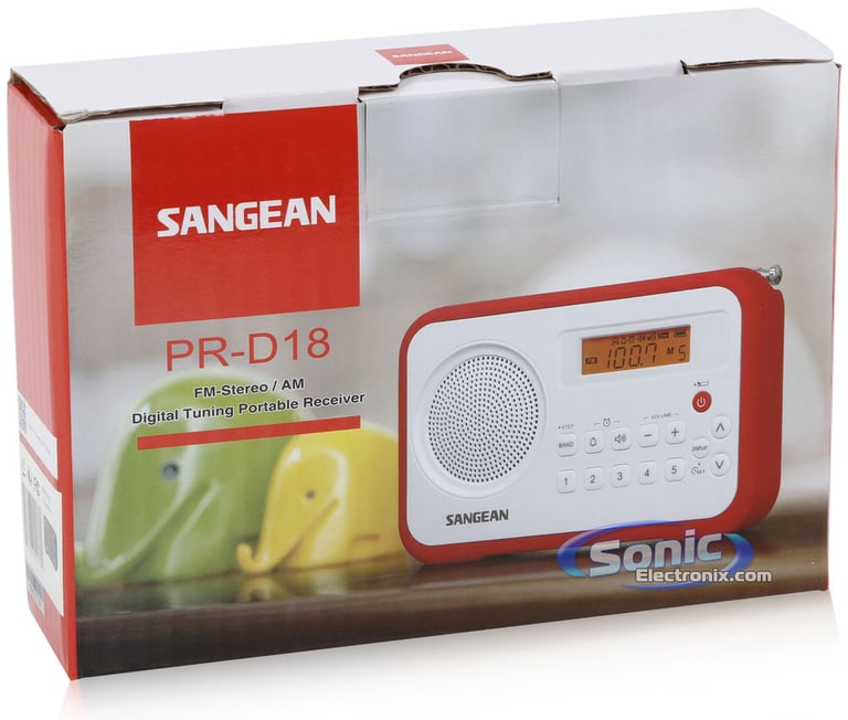 Sangean PR-D18BK (Black/Grey) Image 5