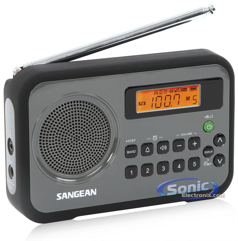 Sangean PR-D18BK (Black/Grey) Image 1