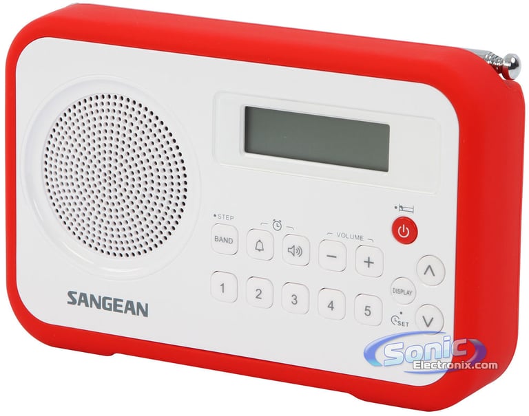 Sangean PR-D18RD (Red/White) Image 2
