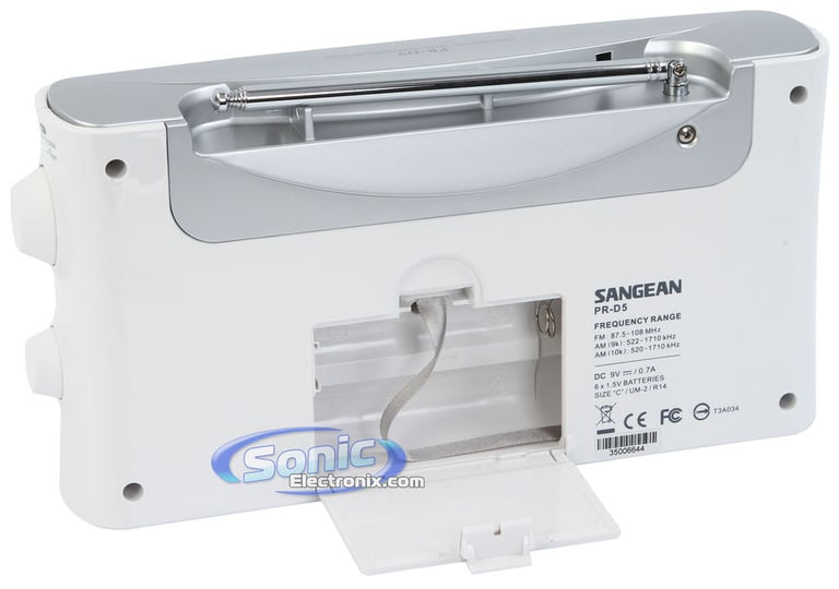 Sangean PR-D5 (White) Image 5