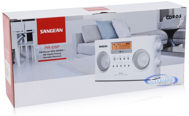 Sangean PR-D5 (White) Image 9