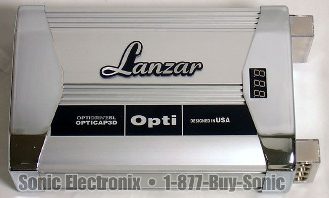 Lanzar OPTICAP5D 5 Farad Square Cap Optidrive Capacitor Image 1