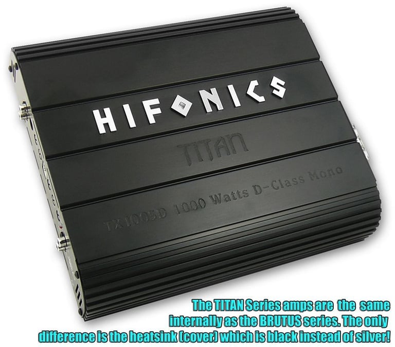 Hifonics TX1005D Image 1