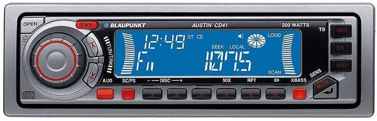 Blaupunkt X-Line Austin CD41 + FREE REMOTE Image 1