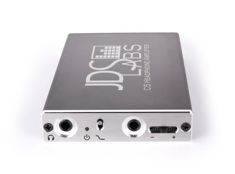 JDS Labs C5 Professional Portable Headphone Amplifier (Silver Slate) Open Box Image 8
