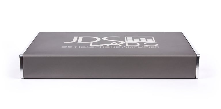 JDS Labs C5 Professional Portable Headphone Amplifier (Silver Slate) Open Box Image 9