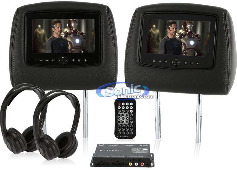 Carshow CS9000-MM Factory Matched Headrest Monitors Open Box Image 20