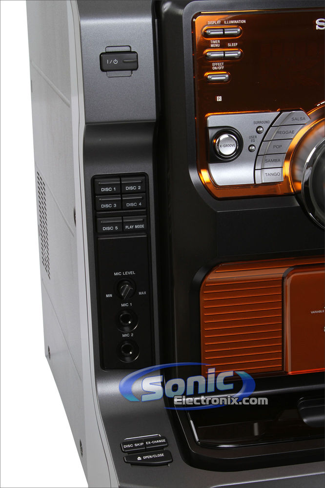 Sony LBT-ZX66i (LBTZX66i) Muteki Mini iPod/iPhone Shelf System AM/FM/5-Disc CD Boombox Open Box Image 20