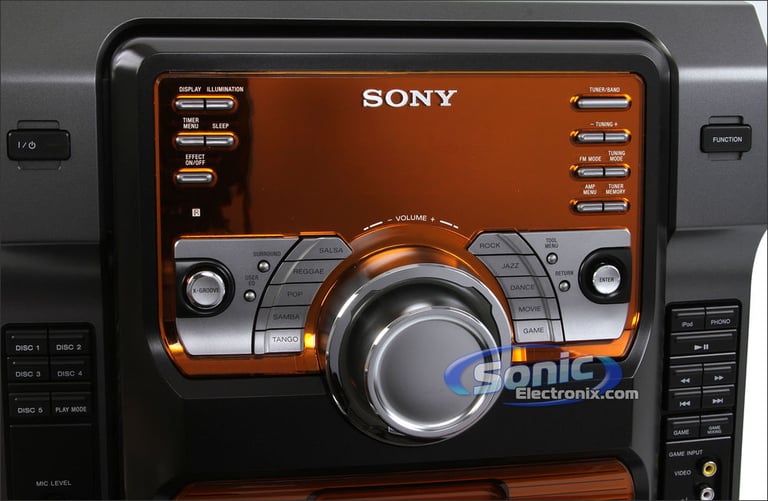 Sony LBT-ZX66i (LBTZX66i) Muteki Mini iPod/iPhone Shelf System AM/FM/5-Disc CD Boombox Open Box Image 22