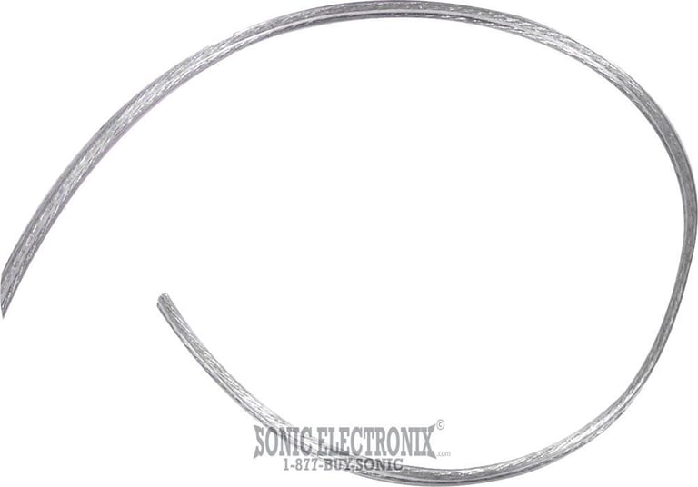 MA Audio 16 Gauge CLEAR Speaker Wire PRICED PER FOOT Image 1