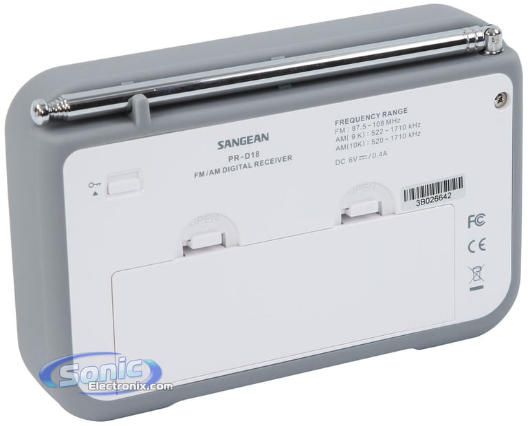 Sangean PR-D18GR (Gray/White) Image 3
