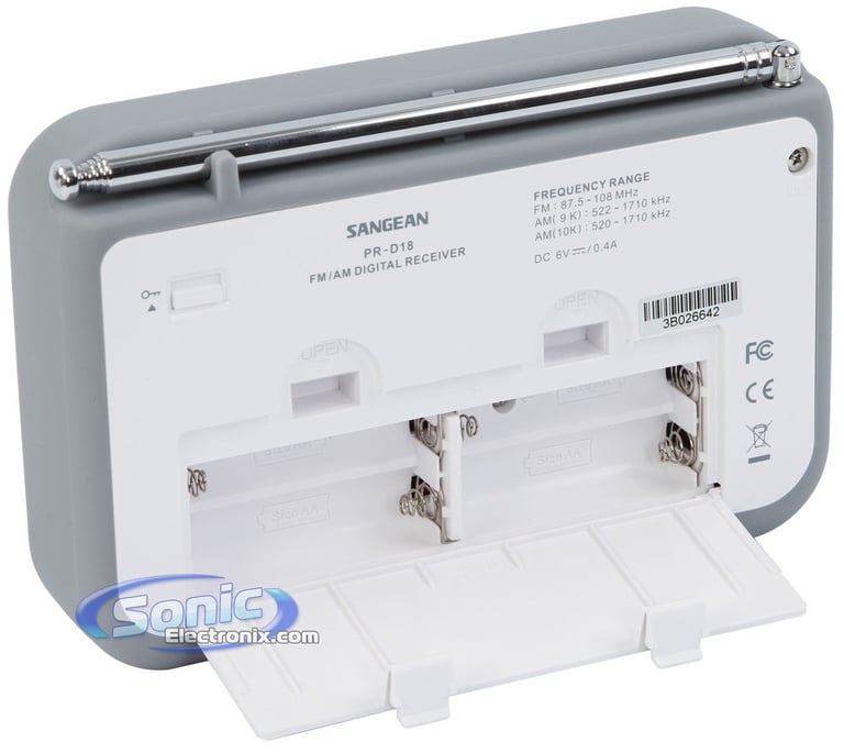 Sangean PR-D18GR (Gray/White) Image 4