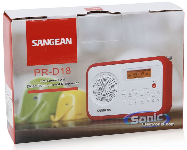 Sangean PR-D18GR (Gray/White) Image 6
