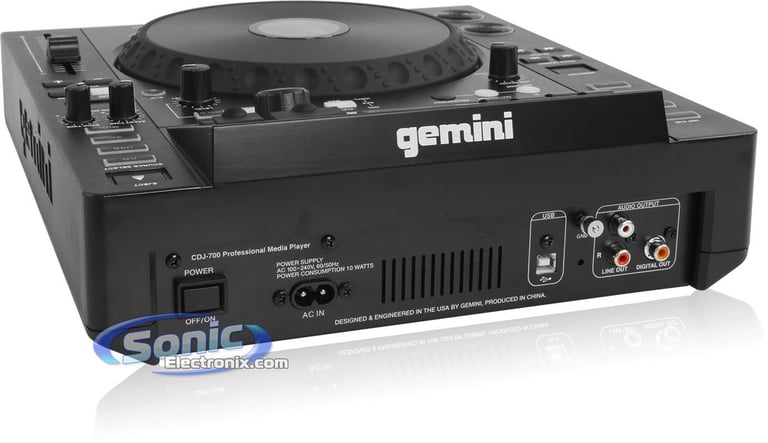 Gemini CDJ-700 + Numark M4 Image 4