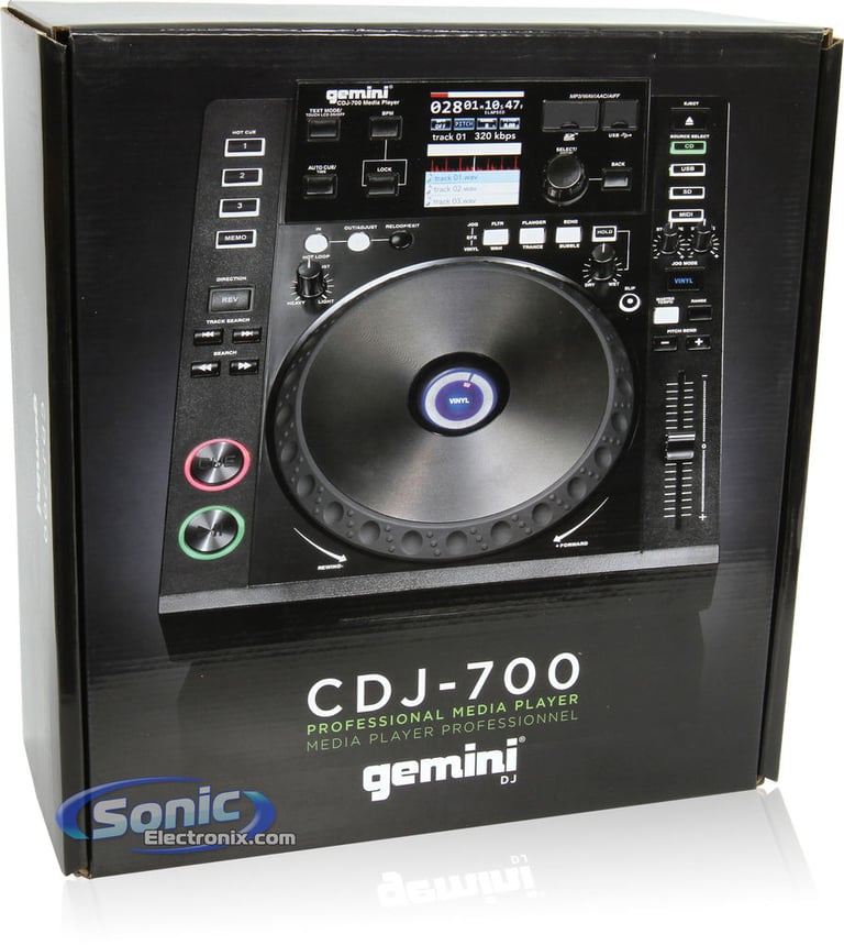 Gemini CDJ-700 + Numark M4 Image 9