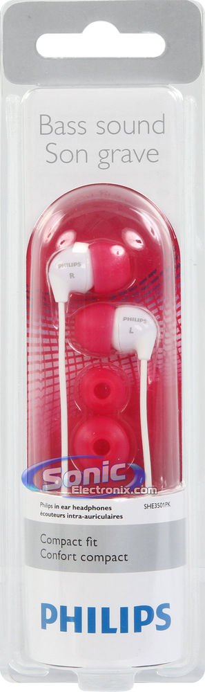 Philips SHE3500BL/RD and SHE3501PK/PP Combo 4-Pack Image 13
