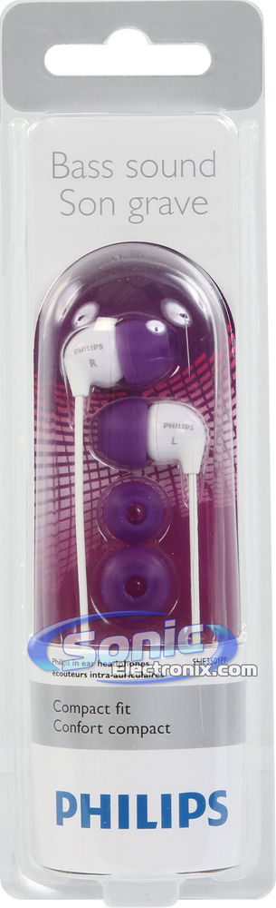 Philips SHE3501 2-Pack Combo (1-Purple/1-Pink) Image 9