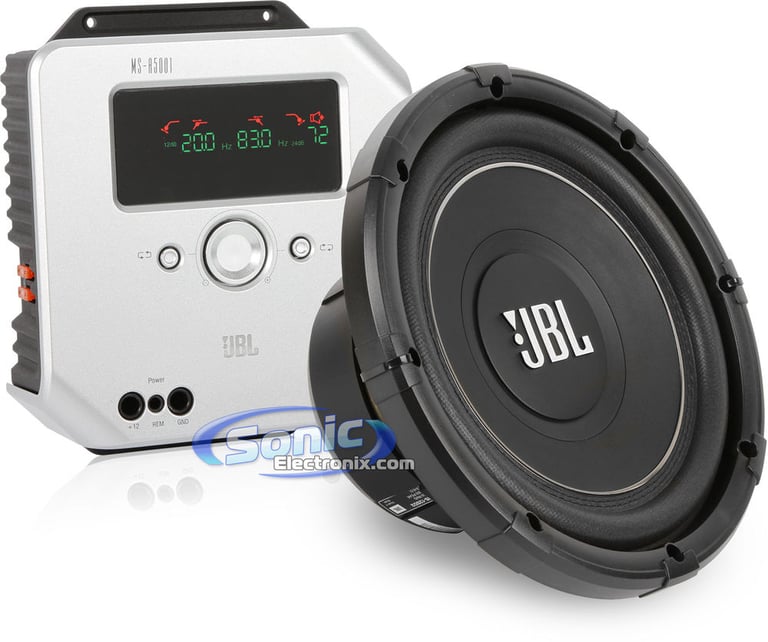 12" JBL Compact Installation Bass Package Image 1