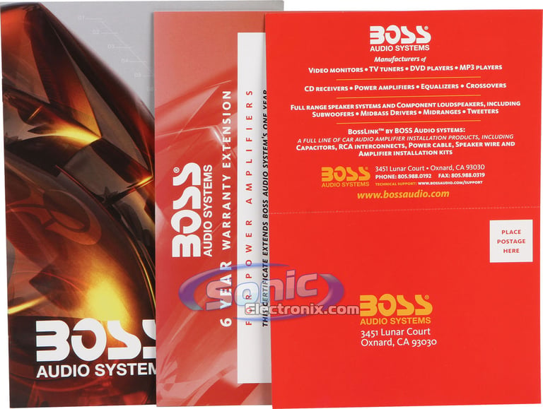 5000W Boss PH5000D and 0-Gauge Wiring Kit Package Image 9